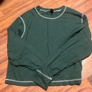 Long Sleeve Green Top